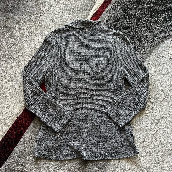 Nic + Zoe Salt Pepper Open Front Cardigan - Picture 4 of 4